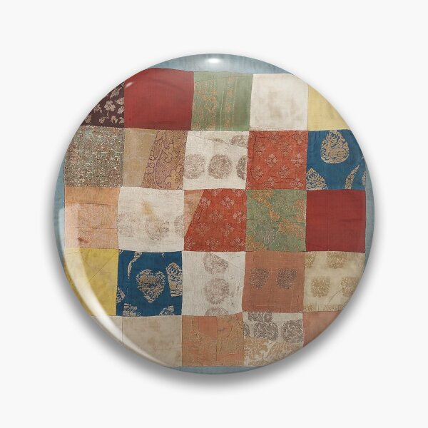 Item preview, Tiny Cheerful Vintage Patchwork Quilt designed and sold by AnimaliaStar.
