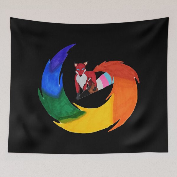 Item preview, Pride Fox designed and sold by Ryzan35.