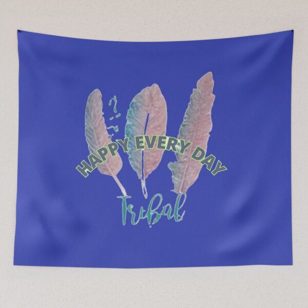 Item preview, Happy every day with feathers  Essential designed and sold by Luckangel.