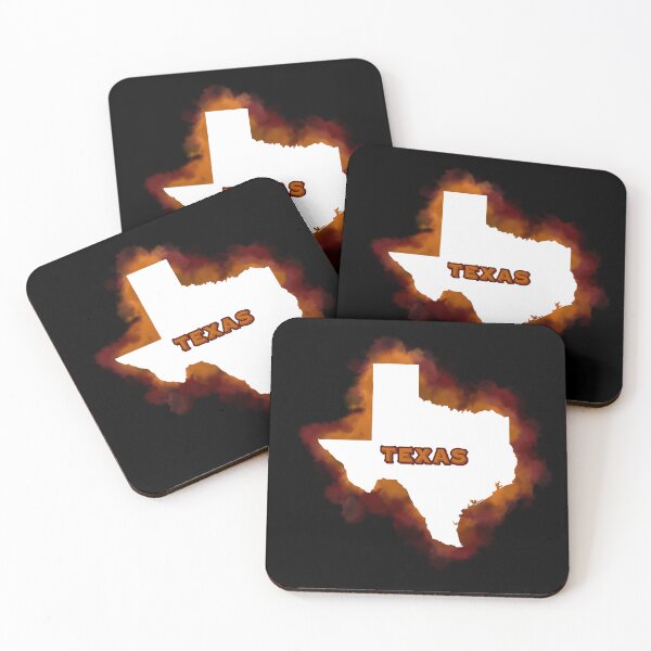 Artikelvorschau, Zustand des TX-Aquarells im Distressed-Stil entworfen und verkauft von Darron Vanover.