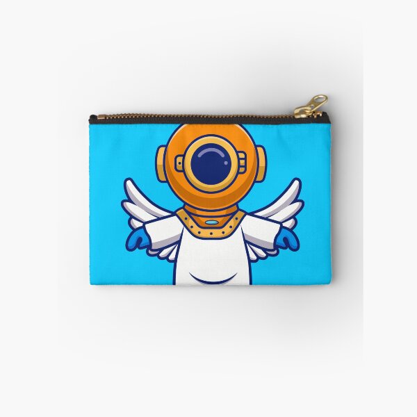 Item preview, Diving into Heaven: Cute Diver Becomes an Angel in Cartoon Vector Icon designed and sold by hjian8219.