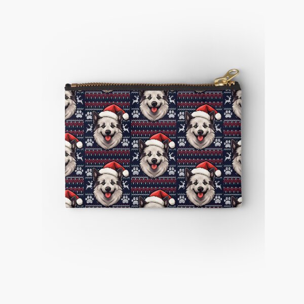 Item preview, Norwegian Elkhound Ugly Sweater Christmas designed and sold by rafaeltto.