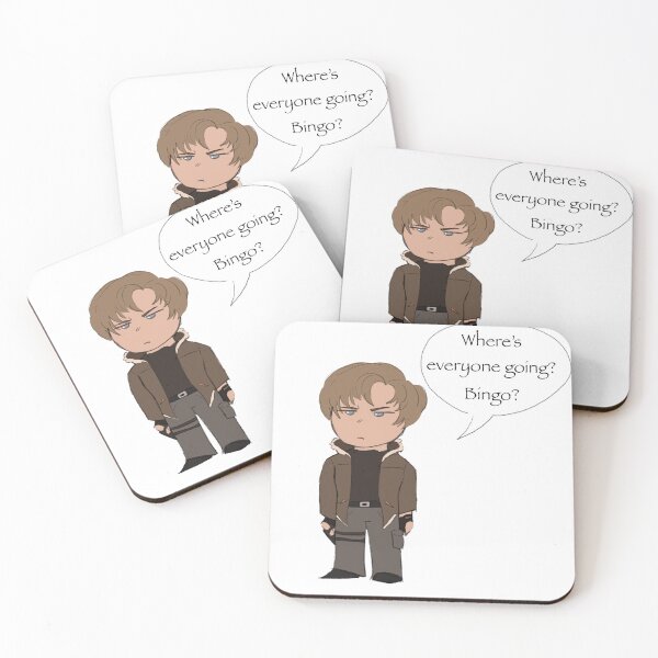 Item preview, Leon Kennedy- “Where’s everyone going? Bingo?” designed and sold by isopodmp3player.