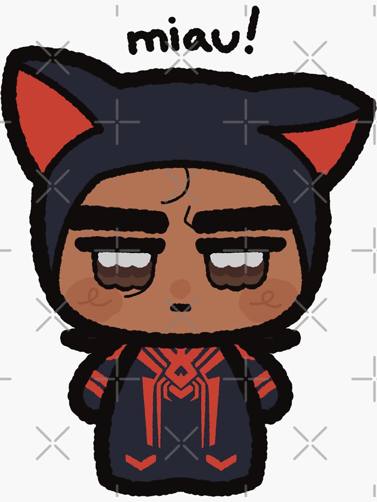 Thumbnail 3 of 3, Sticker, kitty gummy miguel o'hara designed and sold by marshdotcom.