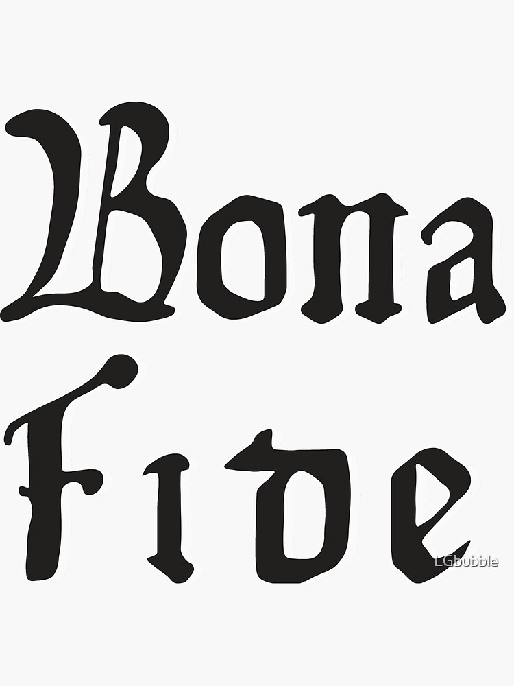 bona fide 