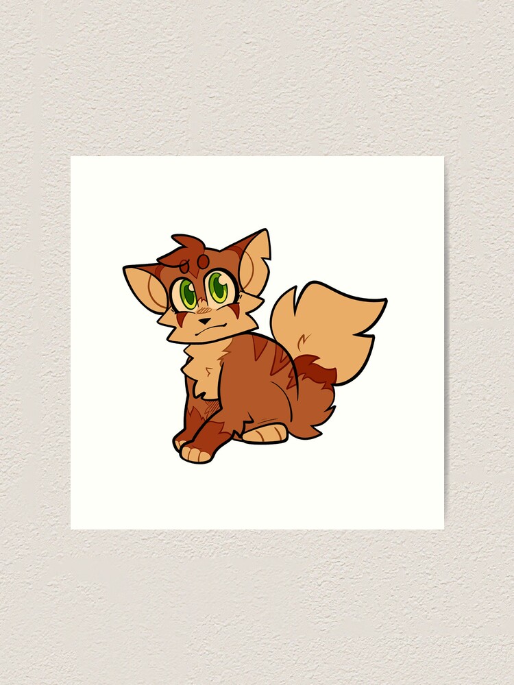 Firestar Fireheart Warrior Cats | Art Print