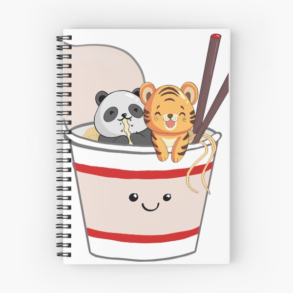 Item preview, Happy cup of Sesame and Noodle designed and sold by acupandspoonie.