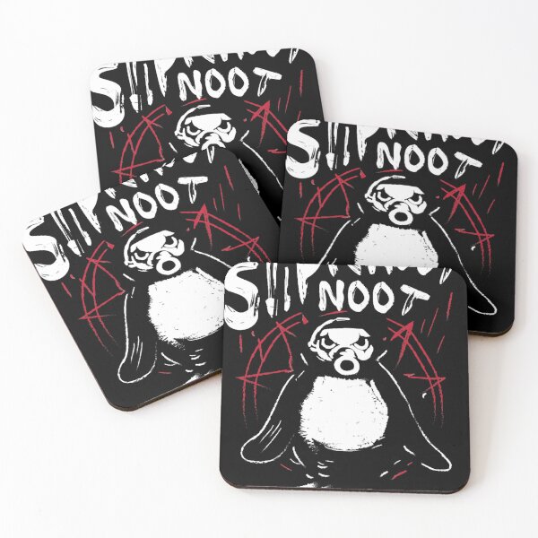 Item preview, Slipknoot noot penguin death metal goth hard rock  designed and sold by SantinoRuecker.