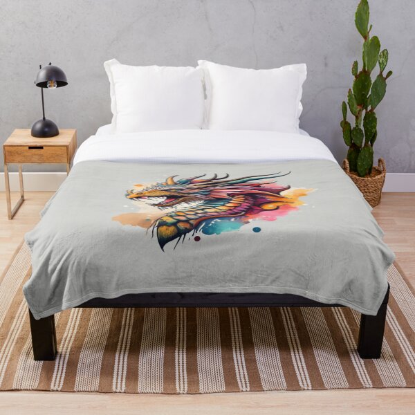 Item preview, Colorful Dragon Watercolor designed and sold by jay0o0.