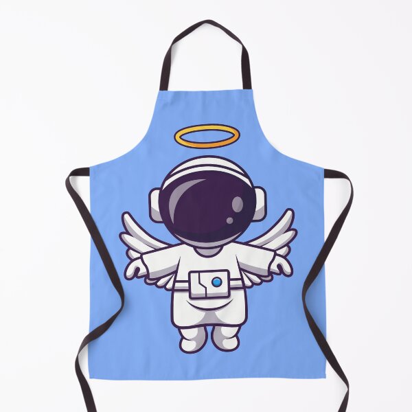 Item preview, Heavenly Soar: Cute Astronaut Becomes an Angel in Cartoon Vector Icon designed and sold by hjian8219.