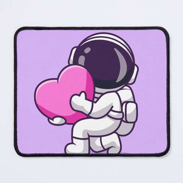 Item preview, Love Beyond the Stars: Cute Astronaut with a Heart in Cartoon Vector Icon designed and sold by hjian8219.