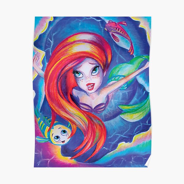Ariel Underwater Poster