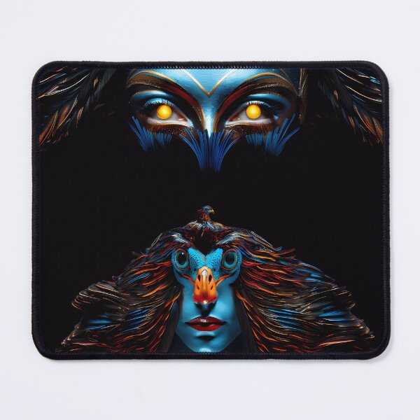 Item preview, “The grace of feathers and femininity” designed and sold by Art-Vortex-fr.