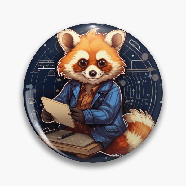 Item preview, Red Panda School Red Panda Scientist Red Panda Mathematic designed and sold by ArtFromBeyond.