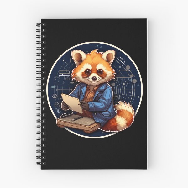 Item preview, Red Panda School Red Panda Scientist Red Panda Mathematic designed and sold by ArtFromBeyond.