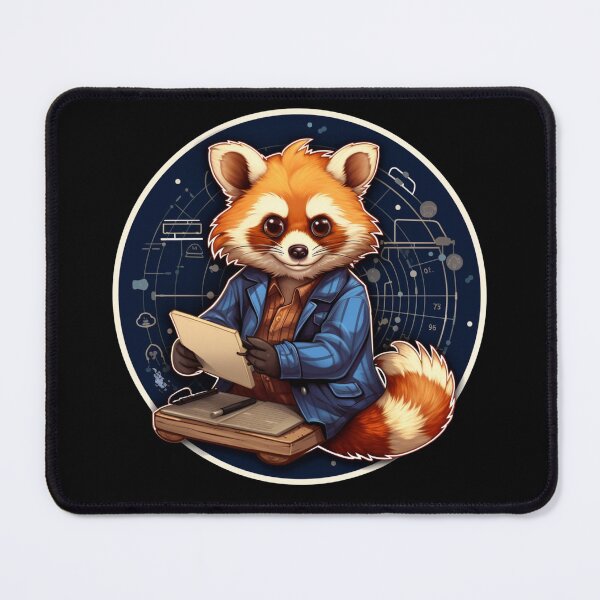 Item preview, Red Panda School Red Panda Scientist Red Panda Mathematic designed and sold by ArtFromBeyond.