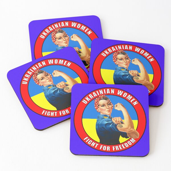 Item preview, Ukrainian Women Fight for Freedom Red #3 designed and sold by geldorgo.
