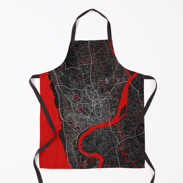 Item preview, Chittagong City Map of Bengal, Bangladesh - Oriental designed and sold by deMAP.