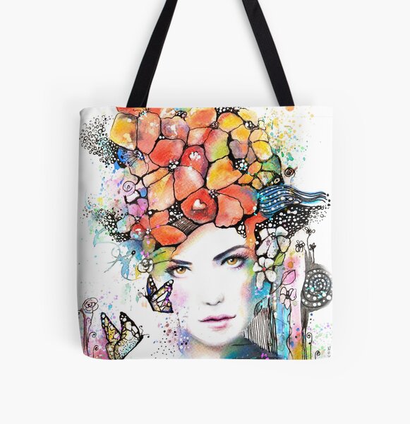 Spring is comming All Over Print Tote Bag