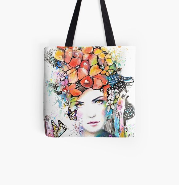 Spring is comming All Over Print Tote Bag