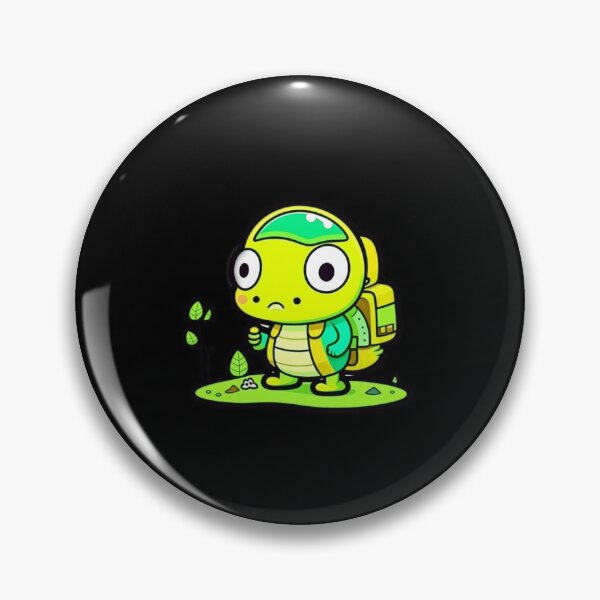 Item preview, 'Forest Explorer Frog Sticker' designed and sold by CMYKStudio.
