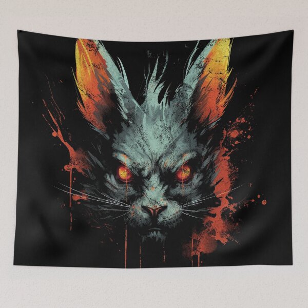 Item preview, Vintage Distressed Scary Chupacabra - Latin American Beast Horror designed and sold by GVRDesign.