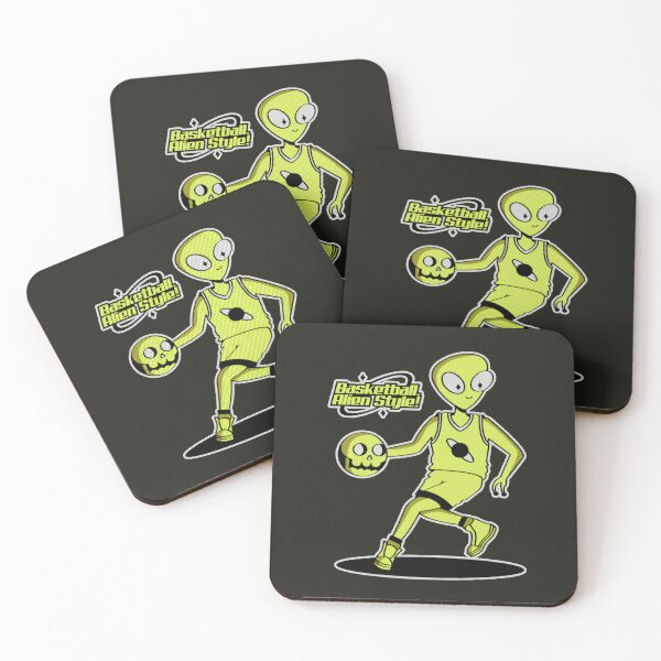 Item preview, Galactic Hoops Invader: Basketball Alien Style  designed and sold by CuteAndCoolSt.