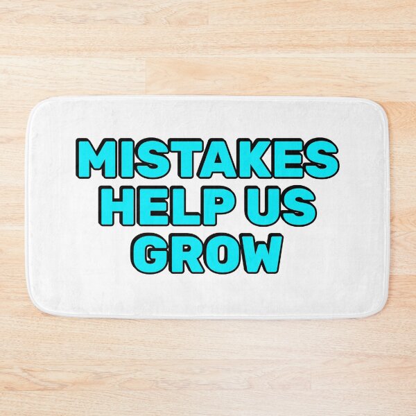 Item preview, Mistakes Help Us Grow designed and sold by Inspirationmotivation.