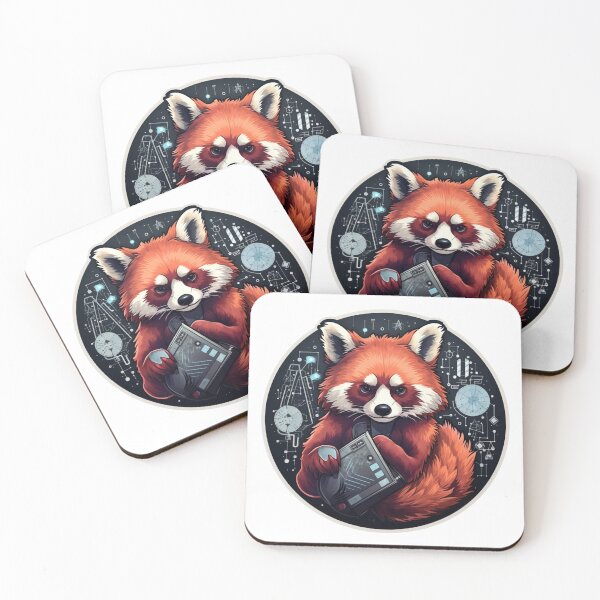 Item preview, Red Panda School Red Panda Scientist Red Panda Mathematic designed and sold by ArtFromBeyond.