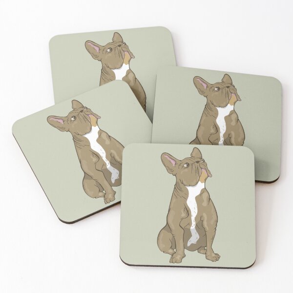 Item preview, Cute Brown and white French Bulldog  designed and sold by piedaydesigns.