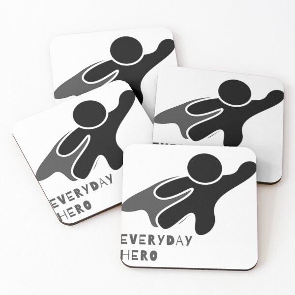 Item preview, If you're an Everyday Hero too (blackgrey)  designed and sold by ChanceQuigle.