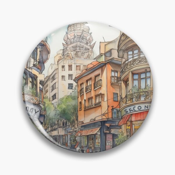 Item preview, Santiago Chile designed and sold by ComicsFactory.