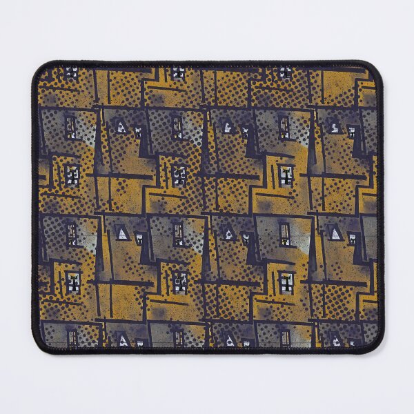 Item preview, Retro pattern No. 9 - black cats city designed and sold by TalkingHerds.