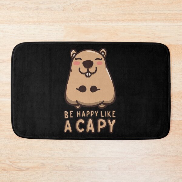 Item preview, Be Happy Like A Capy designed and sold by SubtleSplit.