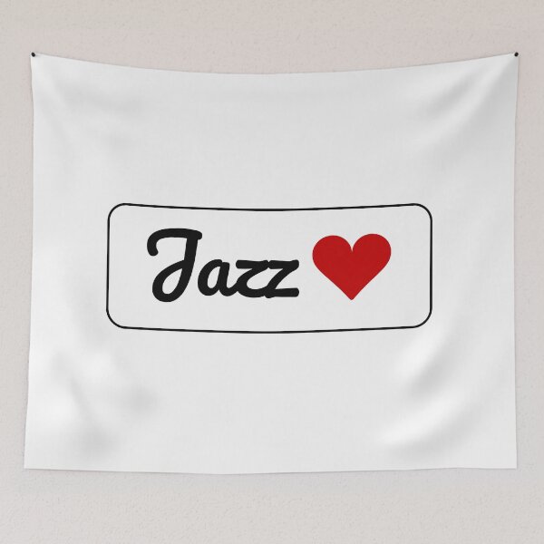 Item preview, I heart jazz - I love jazz - international jazz day designed and sold by Inspirationmotivation.
