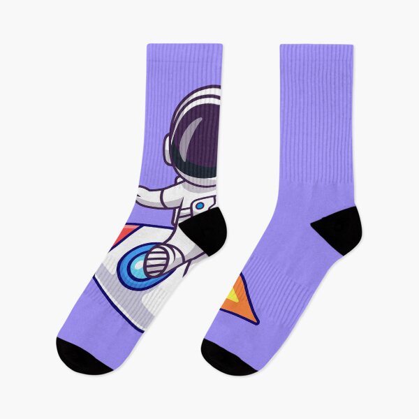 Item preview, Cosmic Groove: Cute Astronaut Dancing on a Rocket in Cartoon Vector Icon designed and sold by hjian8219.