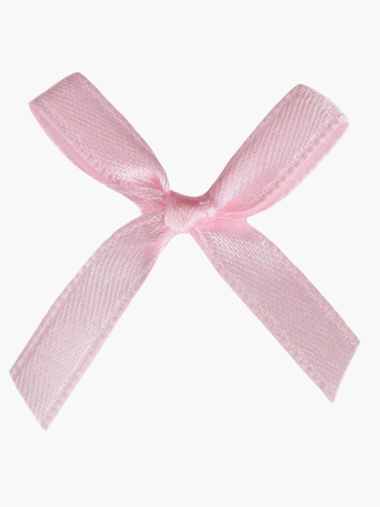 Coquette ribbon bows  Sticker for Sale by Pixiedrop