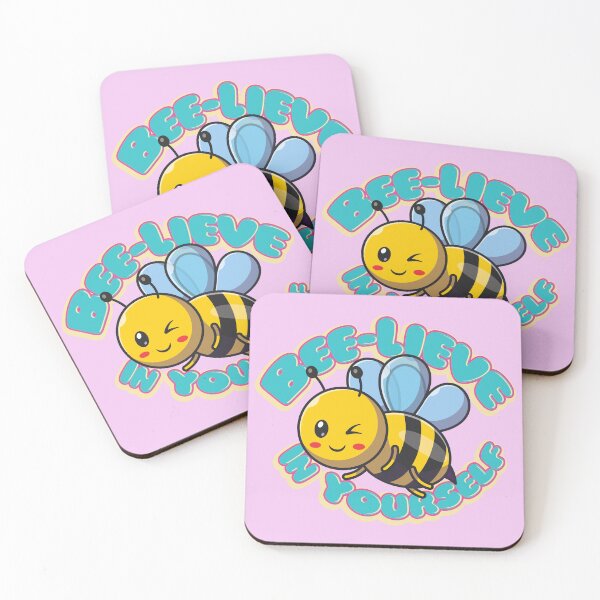 Item preview, Bee-Lieve in Yourself designed and sold by Atomic Ducky.