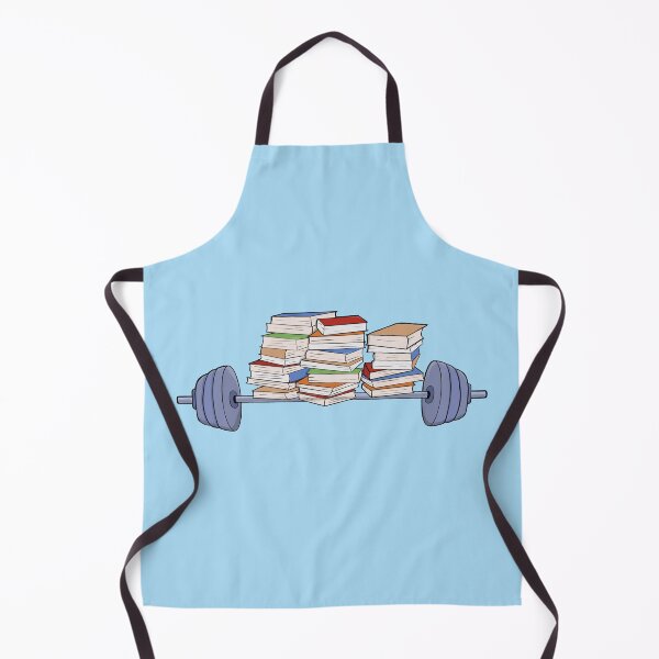 Item preview, Lifting weights and books designed and sold by shopdiego.