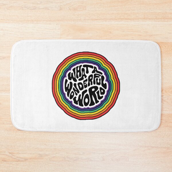 Item preview, Groovy Rainbow Wonderful World  designed and sold by Unhinged Heather.