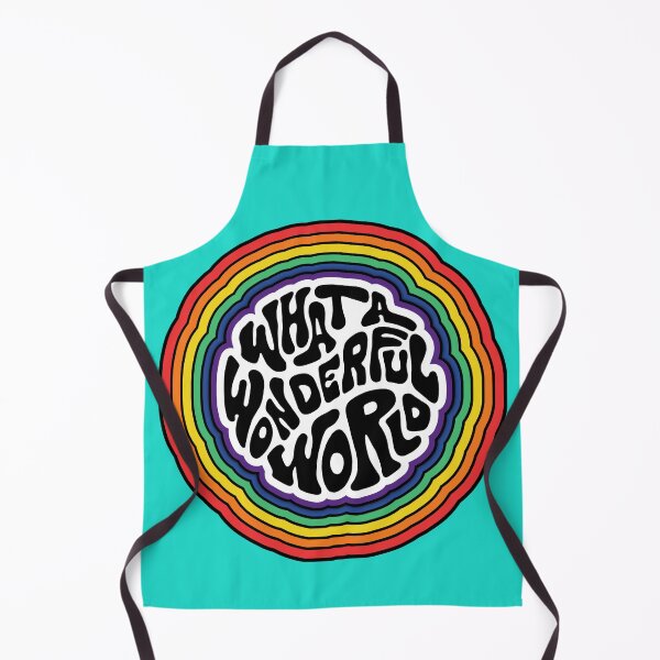 Item preview, Groovy Rainbow Wonderful World designed and sold by Unhinged Heather.