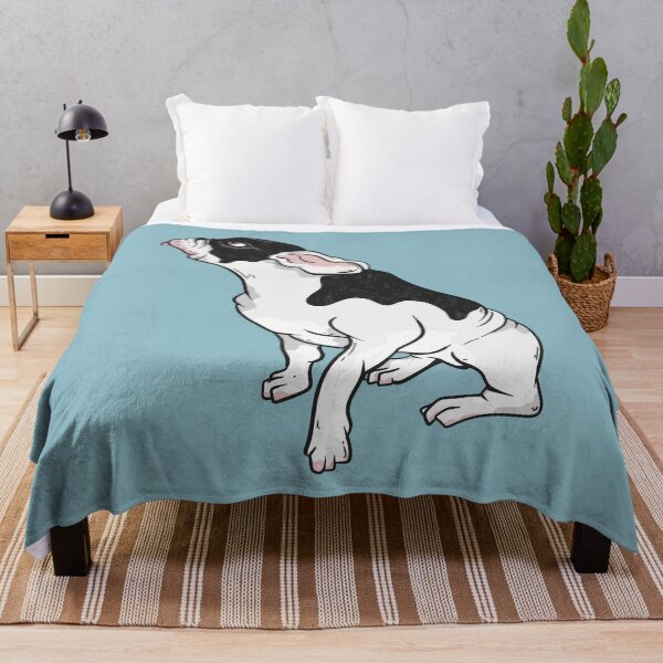 Item preview, Black and white french bulldog designed and sold by piedaydesigns.