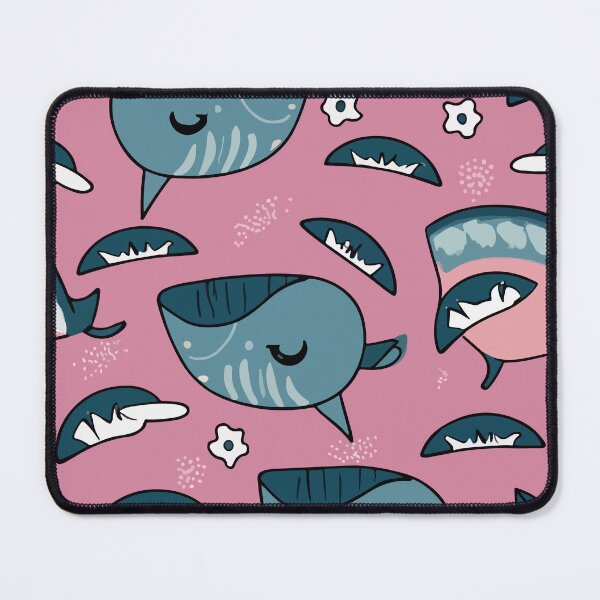 Item preview, Cute whales swimming  designed and sold by Andrewmedia.