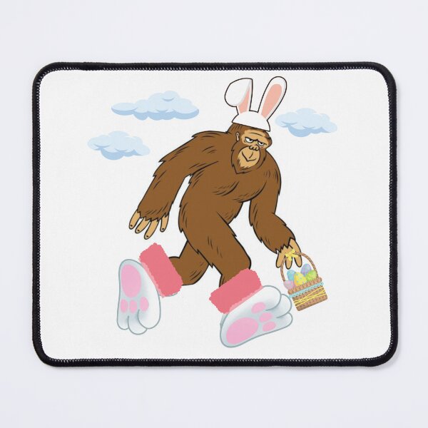 Artikelvorschau, Bigfoot-Osteraufkleber, T-Shirts mit Aufdruck auf der Vorder- oder Rückseite, Farbe wählbar entworfen und verkauft von BigfootFUN.