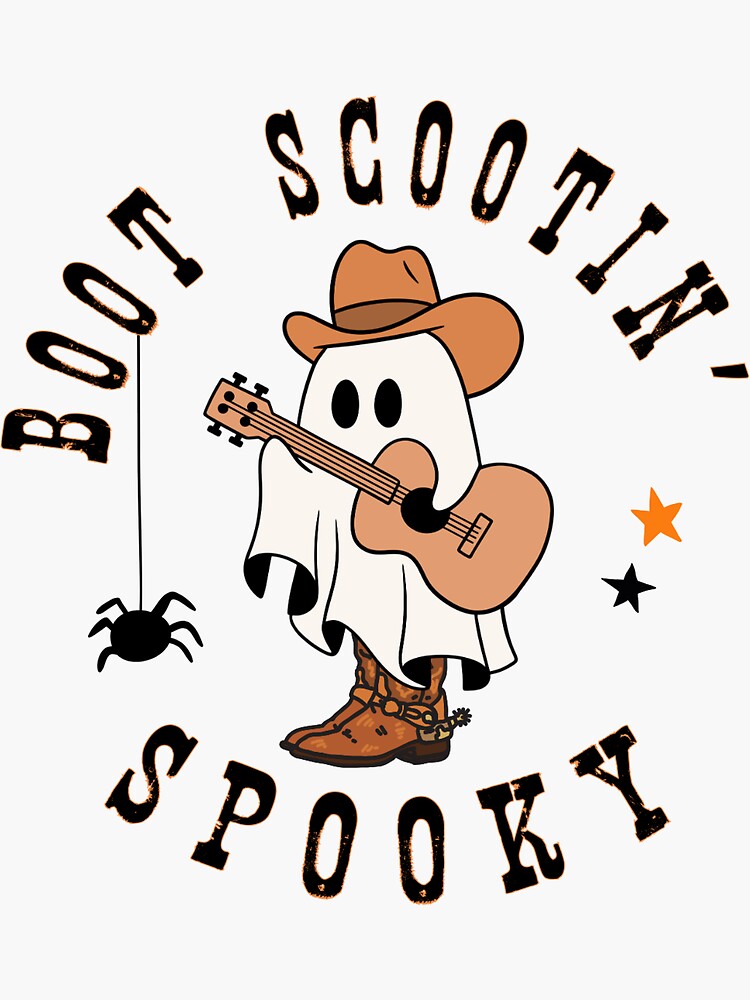 Boot Scoot Spooky Decal