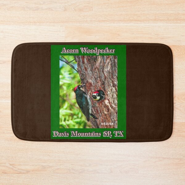 Item preview, The Perfect Gift For A Bird Lover: Acorn Woodpecker Couple At Davis Mountains SP, Texas designed and sold by MoreEZUSA-Here.