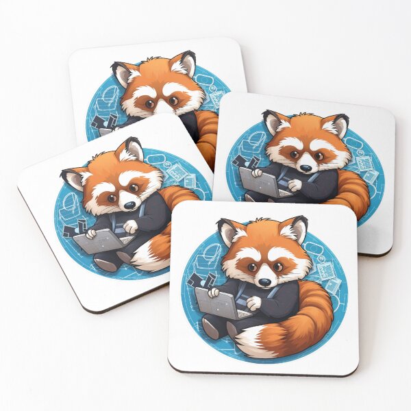 Item preview, Red Panda School Red Panda Scientist Red Panda Mathematic designed and sold by ArtFromBeyond.