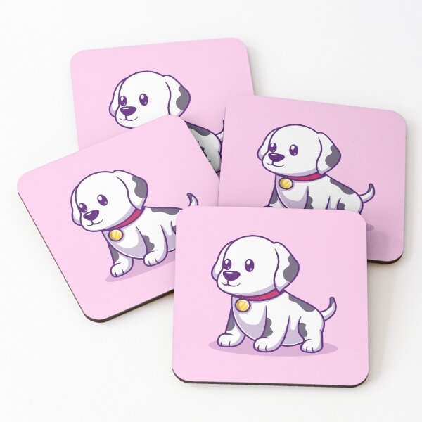Item preview, Spotted Sweetness: Cute Dalmatian Dog Sitting in Cartoon Vector Icon designed and sold by hjian8219.