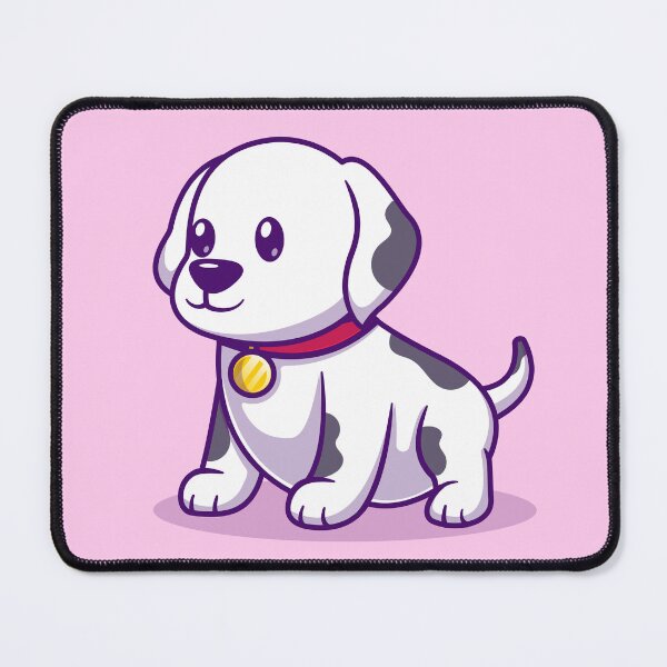 Item preview, Spotted Sweetness: Cute Dalmatian Dog Sitting in Cartoon Vector Icon designed and sold by hjian8219.