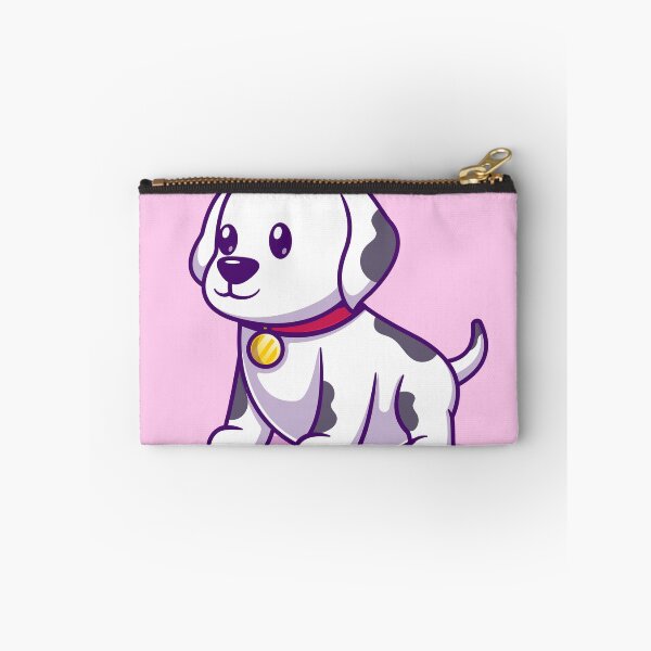Item preview, Spotted Sweetness: Cute Dalmatian Dog Sitting in Cartoon Vector Icon designed and sold by hjian8219.